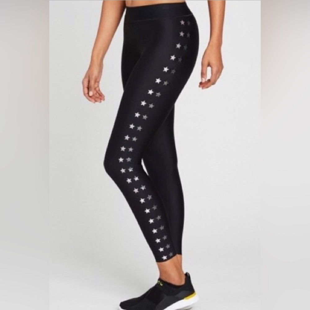 Ultracor Sprinter High Flash Knockout Leggings Nero/White Patent/Patent Nero
